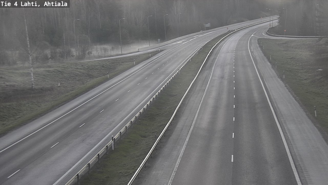 Weather Camera Image Väg 4 Lahti,, Lahti, Päijät-Häme