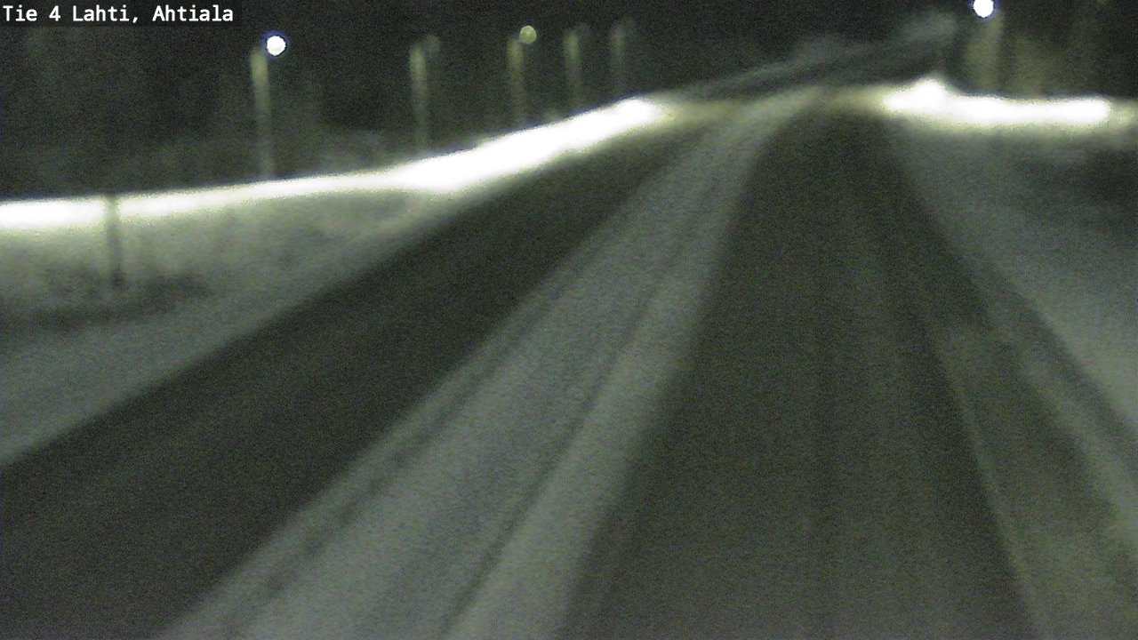 Weather Camera Image Väg 4 Lahti,, Lahti, Päijät-Häme