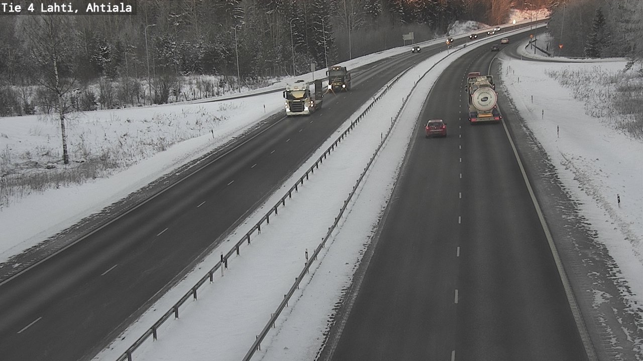 Kelikamerat Kuva Tie 4 Lahti, Ahtiala, Lahti, Päijät-Häme