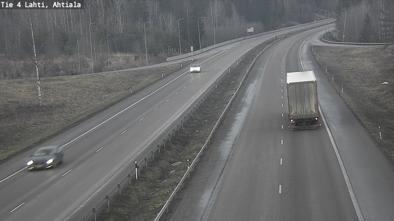 Weather Camera Image Road 4 Lahti, Ahtiala, Lahti, Päijät-Häme