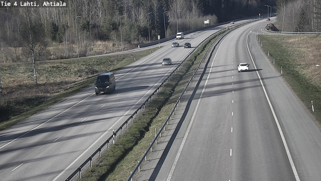 Weather Camera Image Väg 4 Lahti,, Lahti, Päijät-Häme