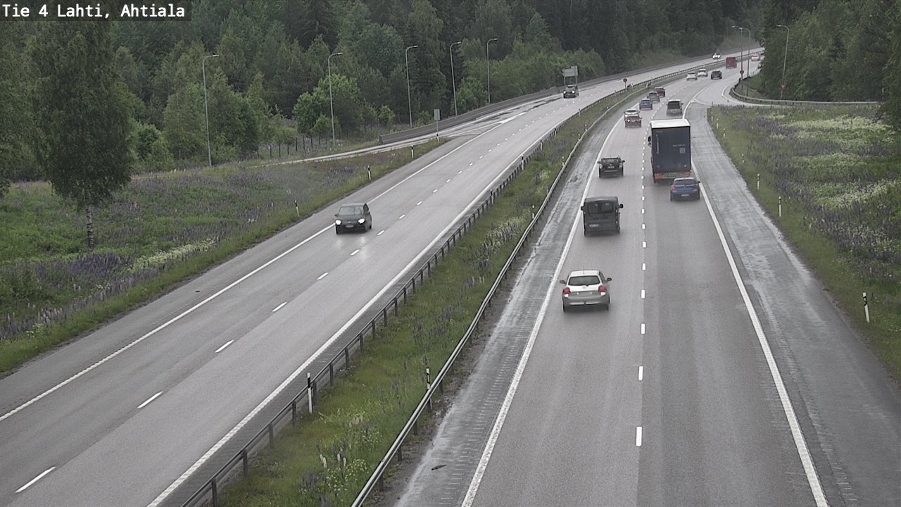 Weather Camera Image Väg 4 Lahti,, Lahti, Päijät-Häme