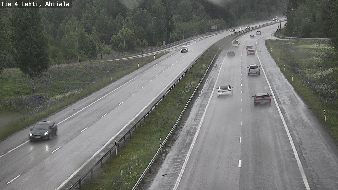 Weather Camera Image Väg 4 Lahti,, Lahti, Päijät-Häme