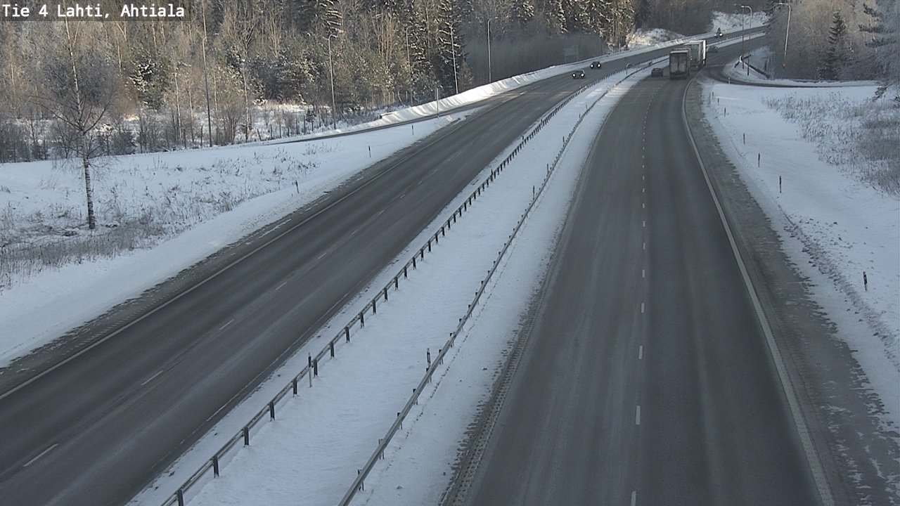 Weather Camera Image Road 4 Lahti, Ahtiala, Lahti, Päijät-Häme