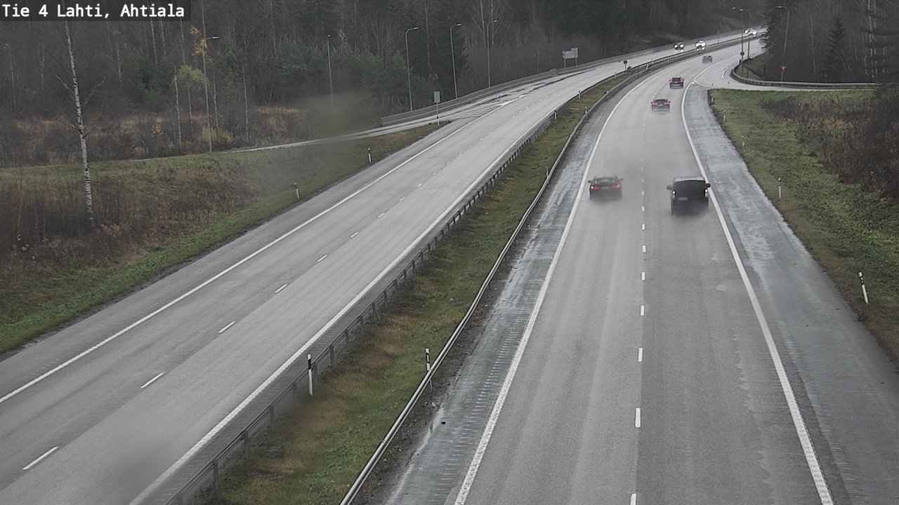 Weather Camera Image Road 4 Lahti, Ahtiala, Lahti, Päijät-Häme