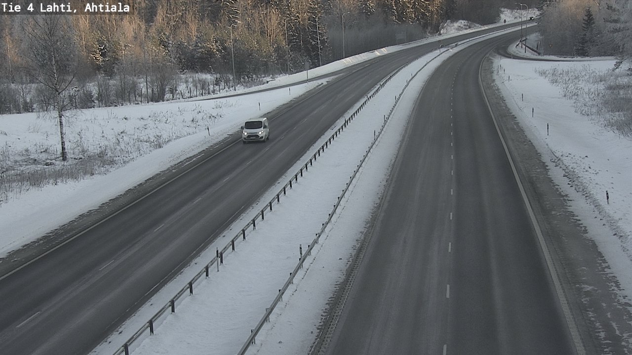 Weather Camera Image Road 4 Lahti, Ahtiala, Lahti, Päijät-Häme