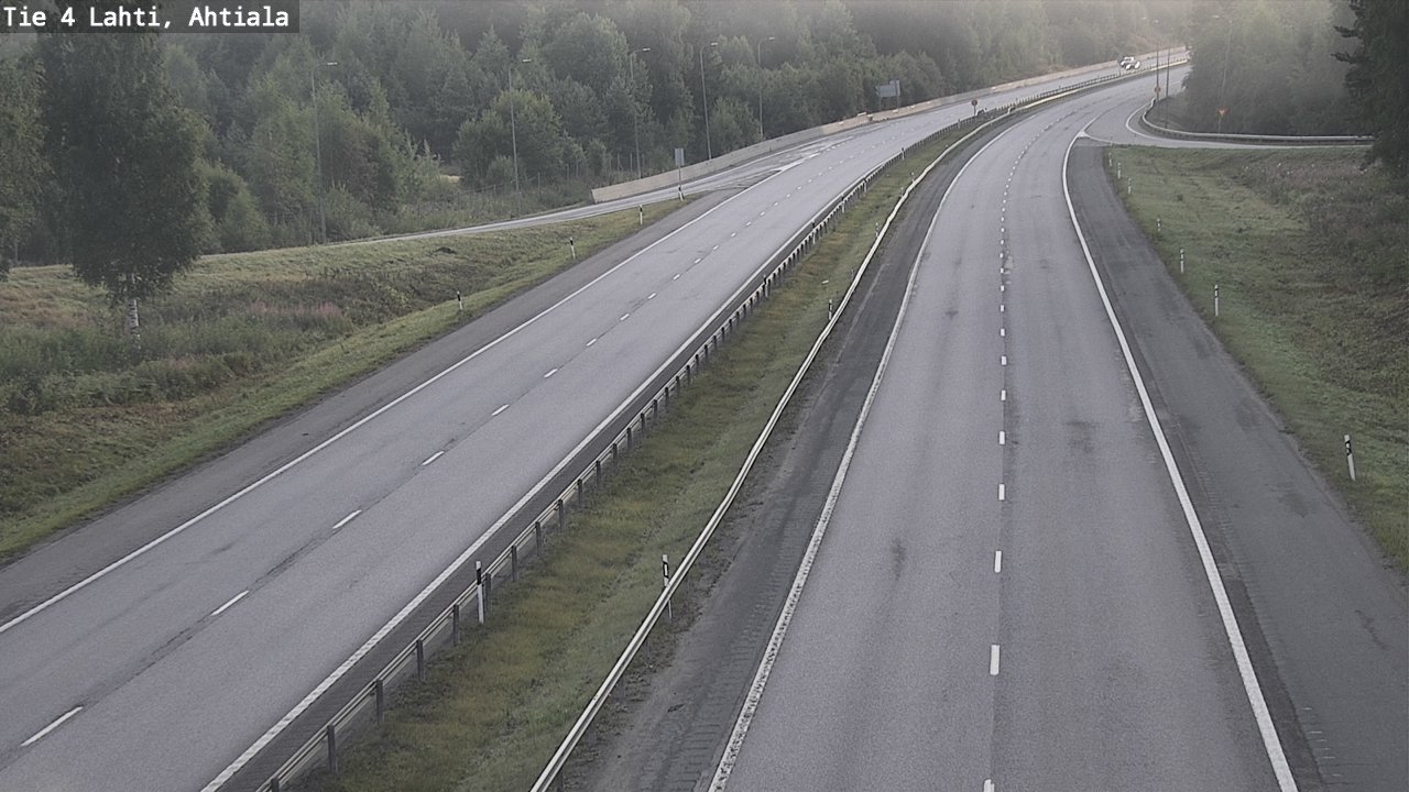 Weather Camera Image Road 4 Lahti, Ahtiala, Lahti, Päijät-Häme