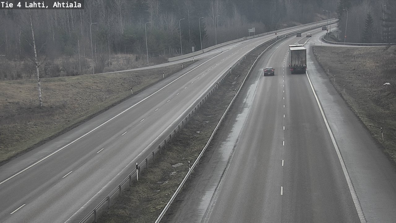 Weather Camera Image Road 4 Lahti, Ahtiala, Lahti, Päijät-Häme
