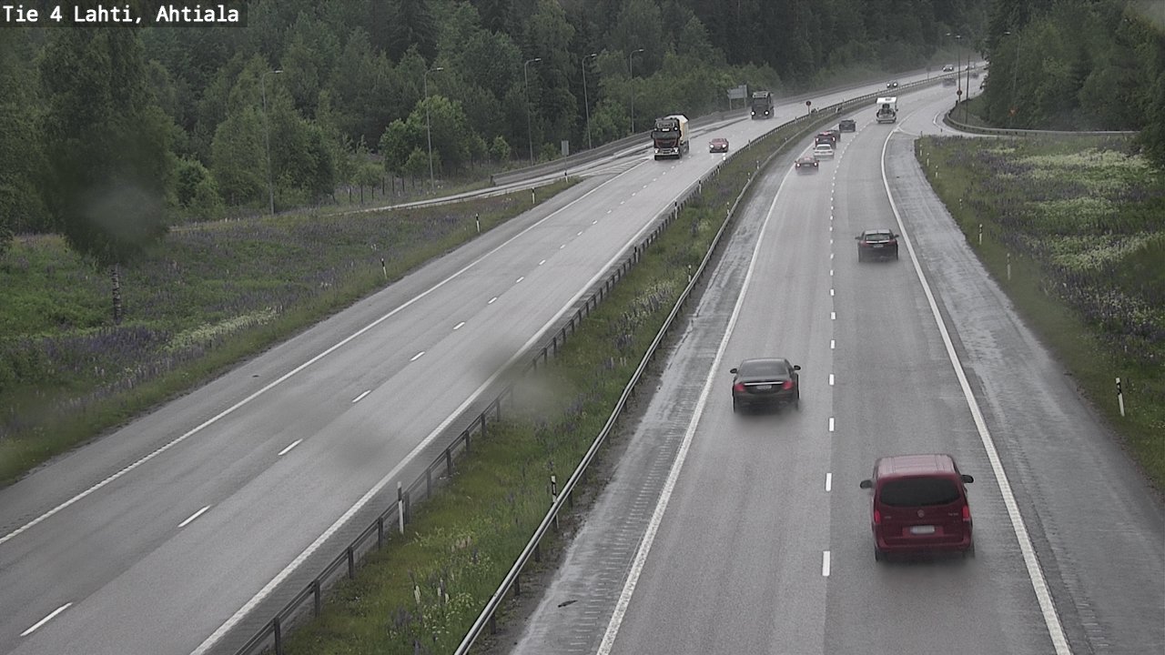 Weather Camera Image Väg 4 Lahti,, Lahti, Päijät-Häme