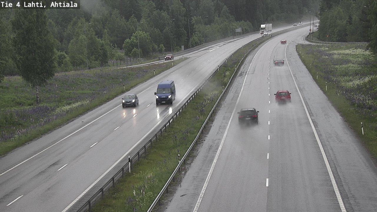 Weather Camera Image Väg 4 Lahti,, Lahti, Päijät-Häme