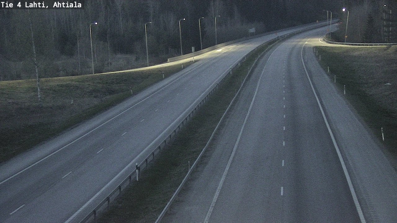 Weather Camera Image Väg 4 Lahti,, Lahti, Päijät-Häme
