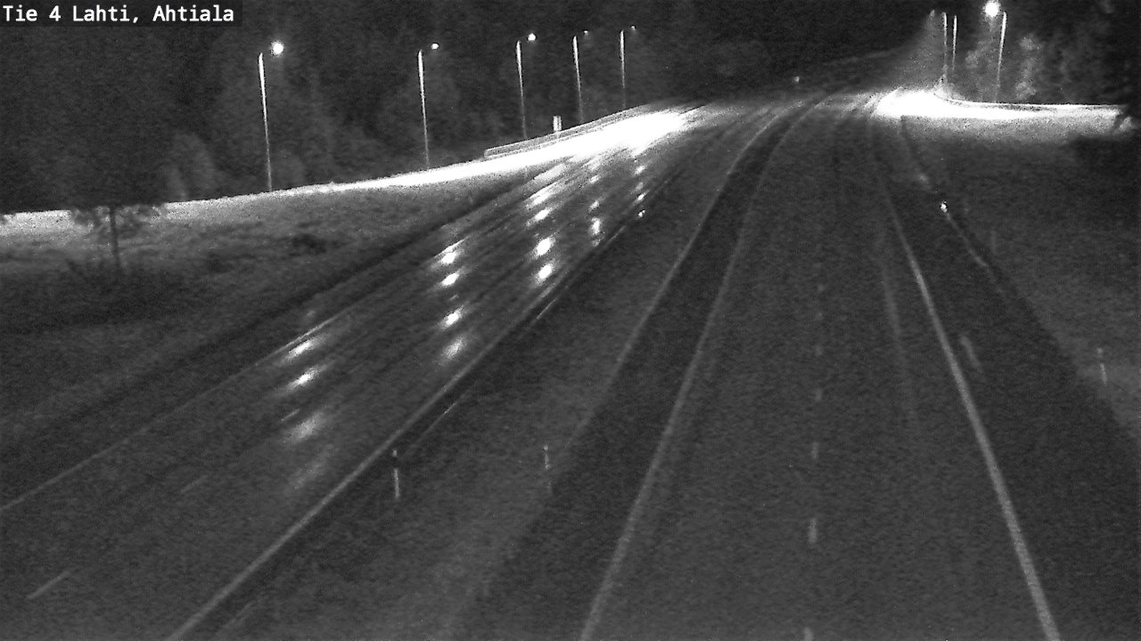 Weather Camera Image Väg 4 Lahti,, Lahti, Päijät-Häme