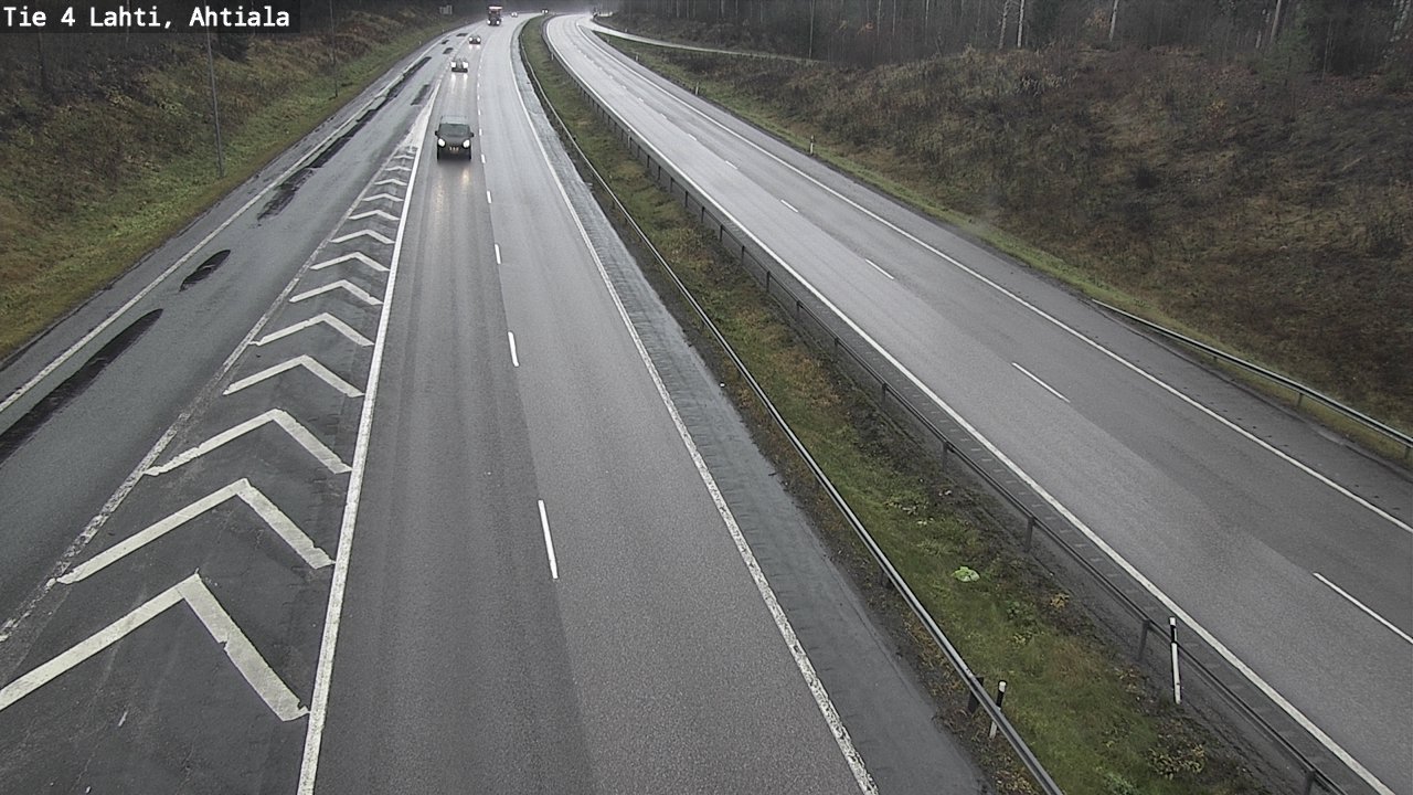 Weather Camera Image Väg 4 Lahti,, Lahti, Päijät-Häme