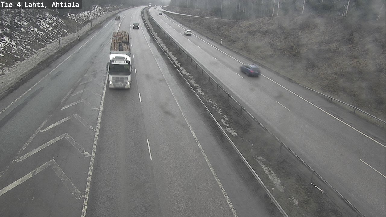 Weather Camera Image Väg 4 Lahti,, Lahti, Päijät-Häme