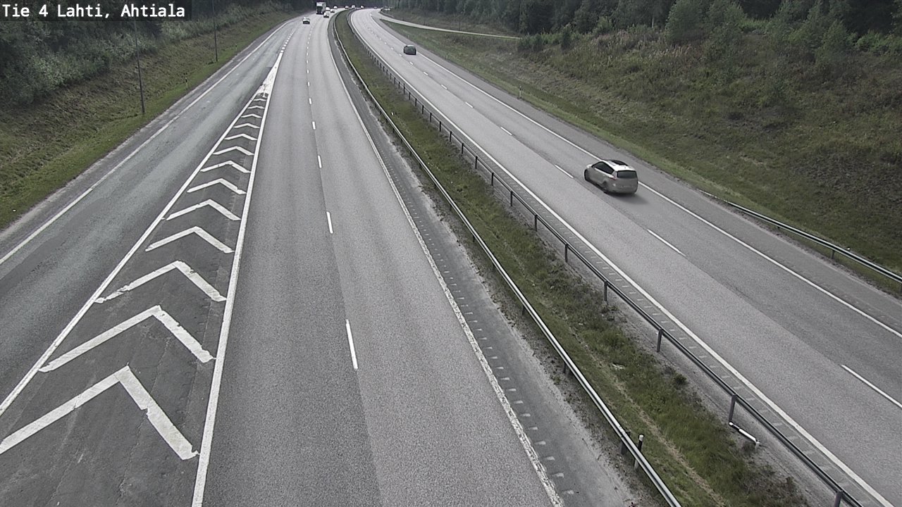Weather Camera Image Väg 4 Lahti,, Lahti, Päijät-Häme