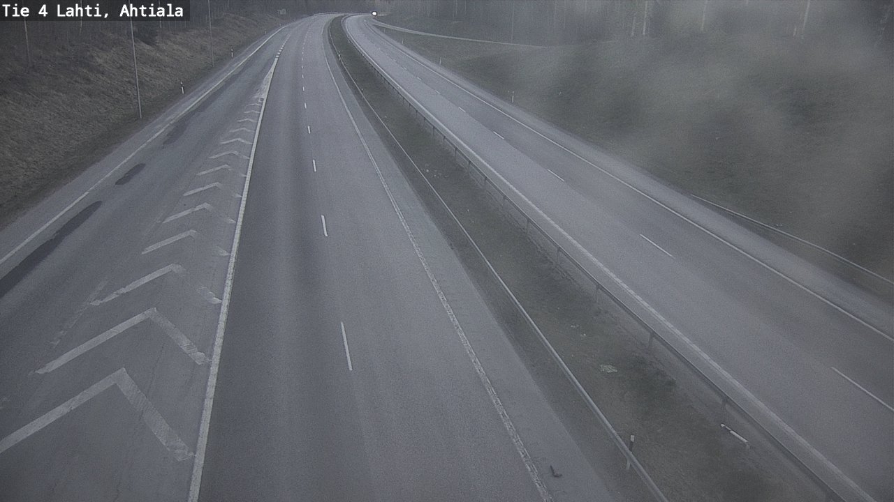 Weather Camera Image Väg 4 Lahti,, Lahti, Päijät-Häme