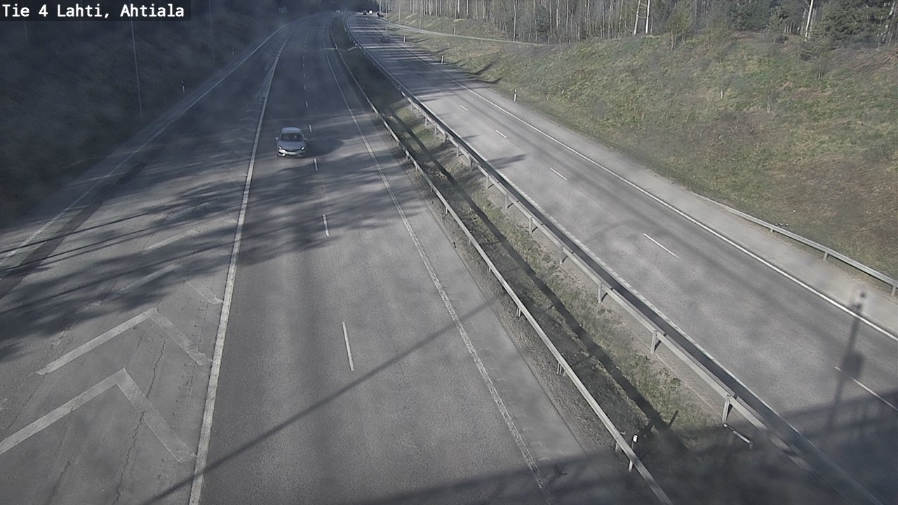 Weather Camera Image Road 4 Lahti, Ahtiala, Lahti, Päijät-Häme