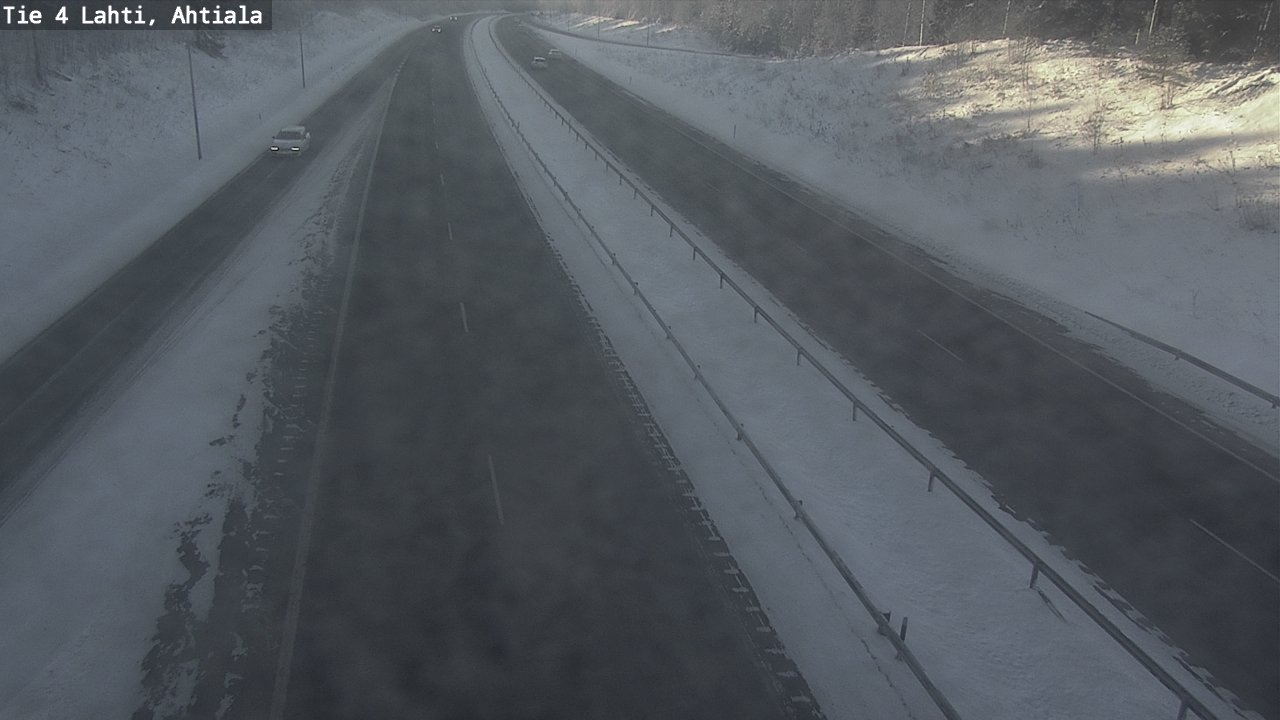 Weather Camera Image Väg 4 Lahti,, Lahti, Päijät-Häme