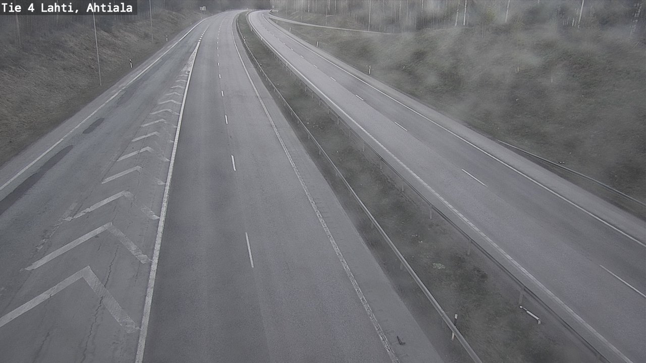 Weather Camera Image Road 4 Lahti, Ahtiala, Lahti, Päijät-Häme