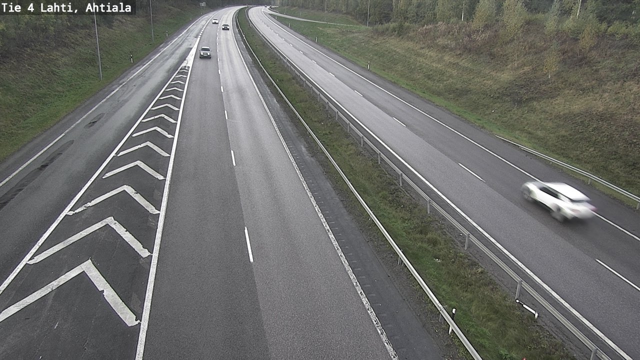 Weather Camera Image Väg 4 Lahti,, Lahti, Päijät-Häme