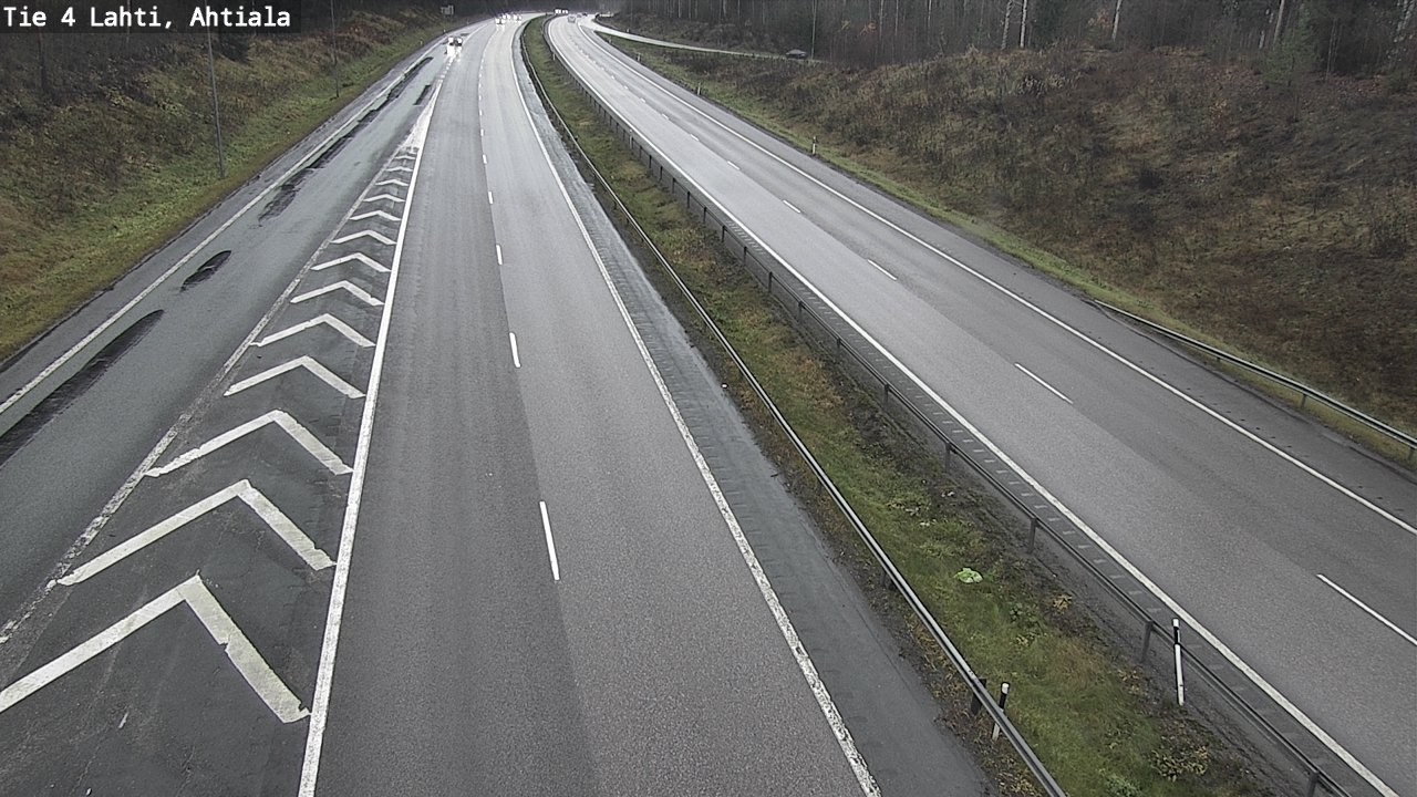 Weather Camera Image Road 4 Lahti, Ahtiala, Lahti, Päijät-Häme