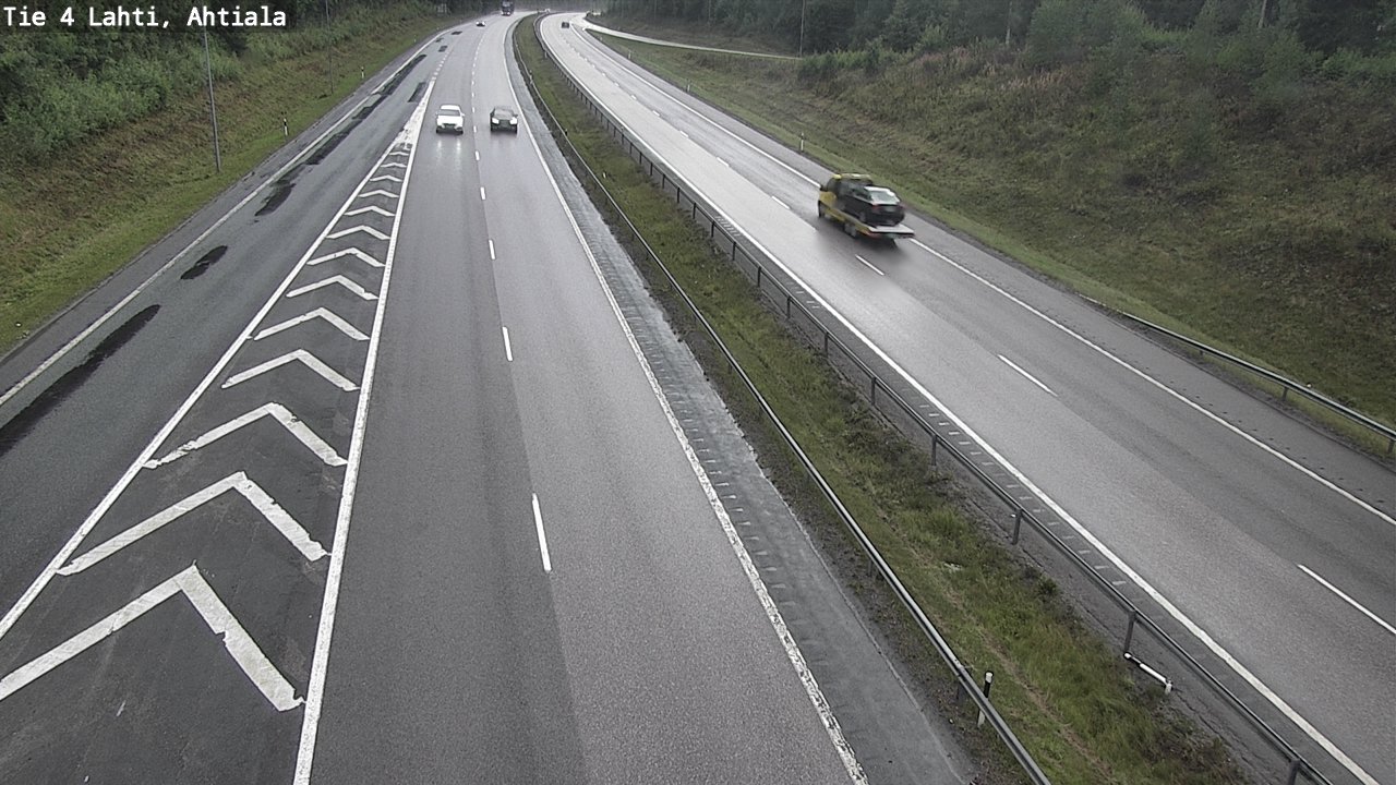 Weather Camera Image Väg 4 Lahti,, Lahti, Päijät-Häme