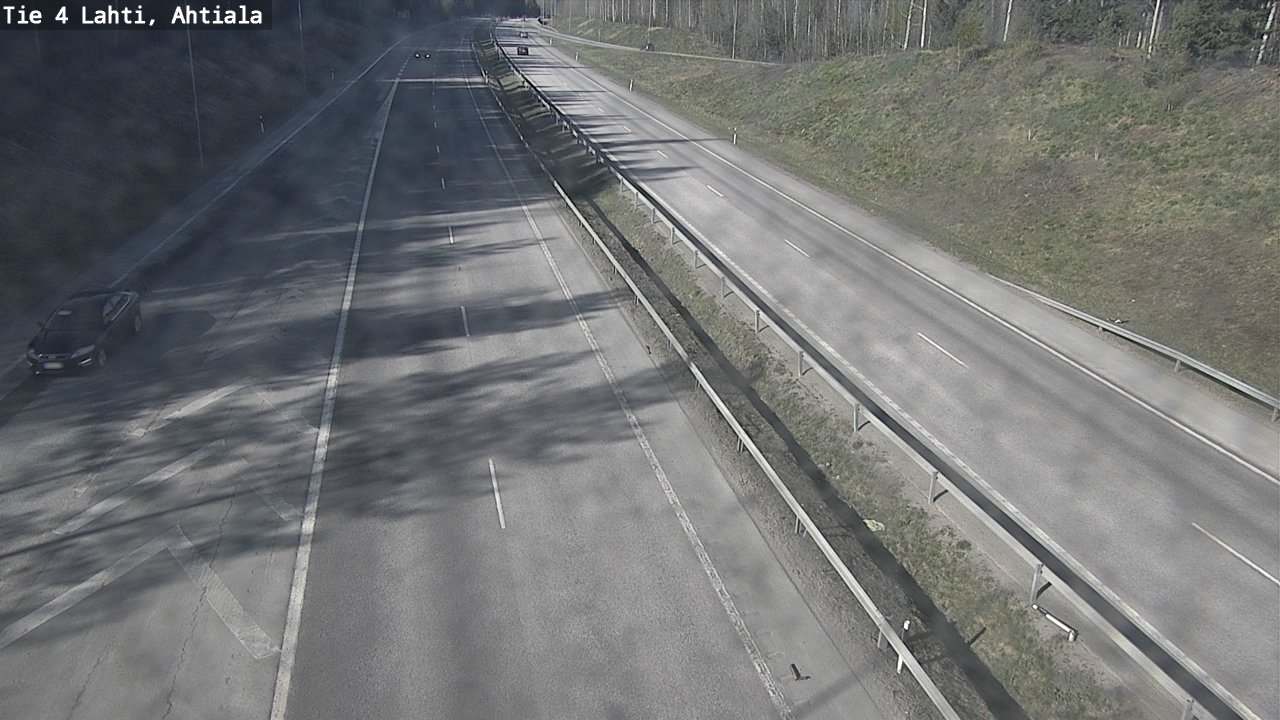 Weather Camera Image Road 4 Lahti, Ahtiala, Lahti, Päijät-Häme