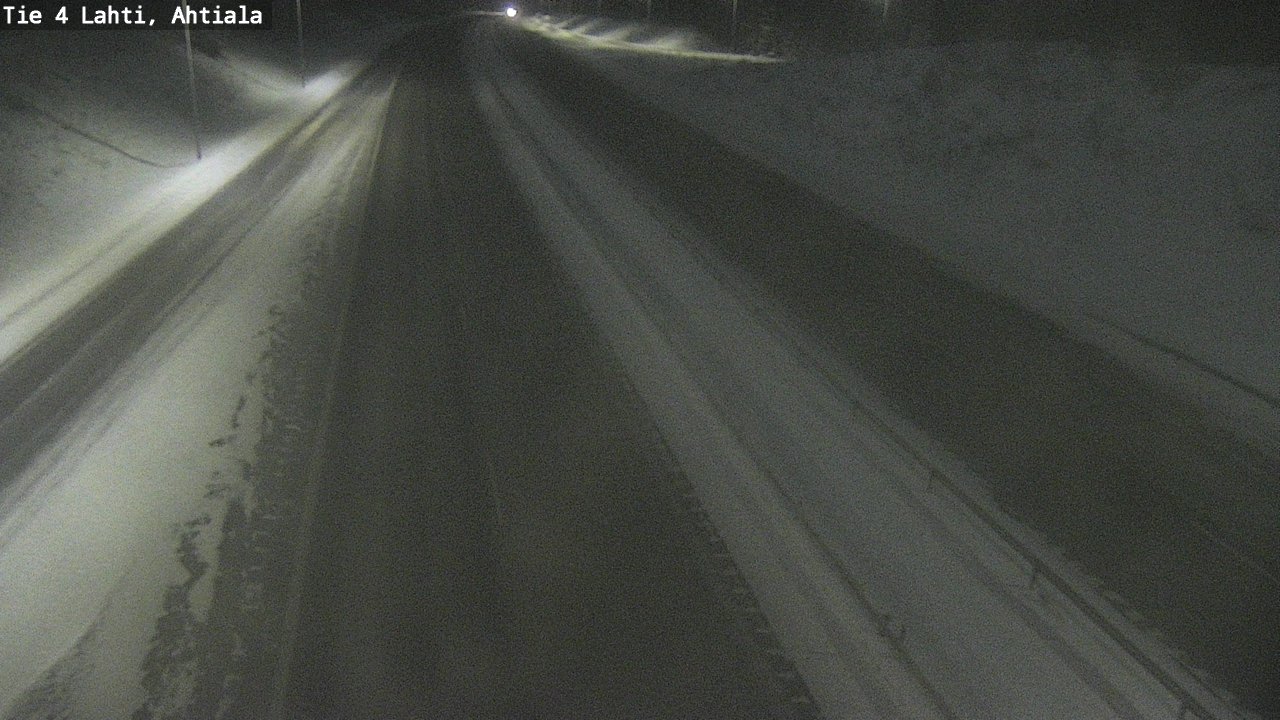 Weather Camera Image Road 4 Lahti, Ahtiala, Lahti, Päijät-Häme