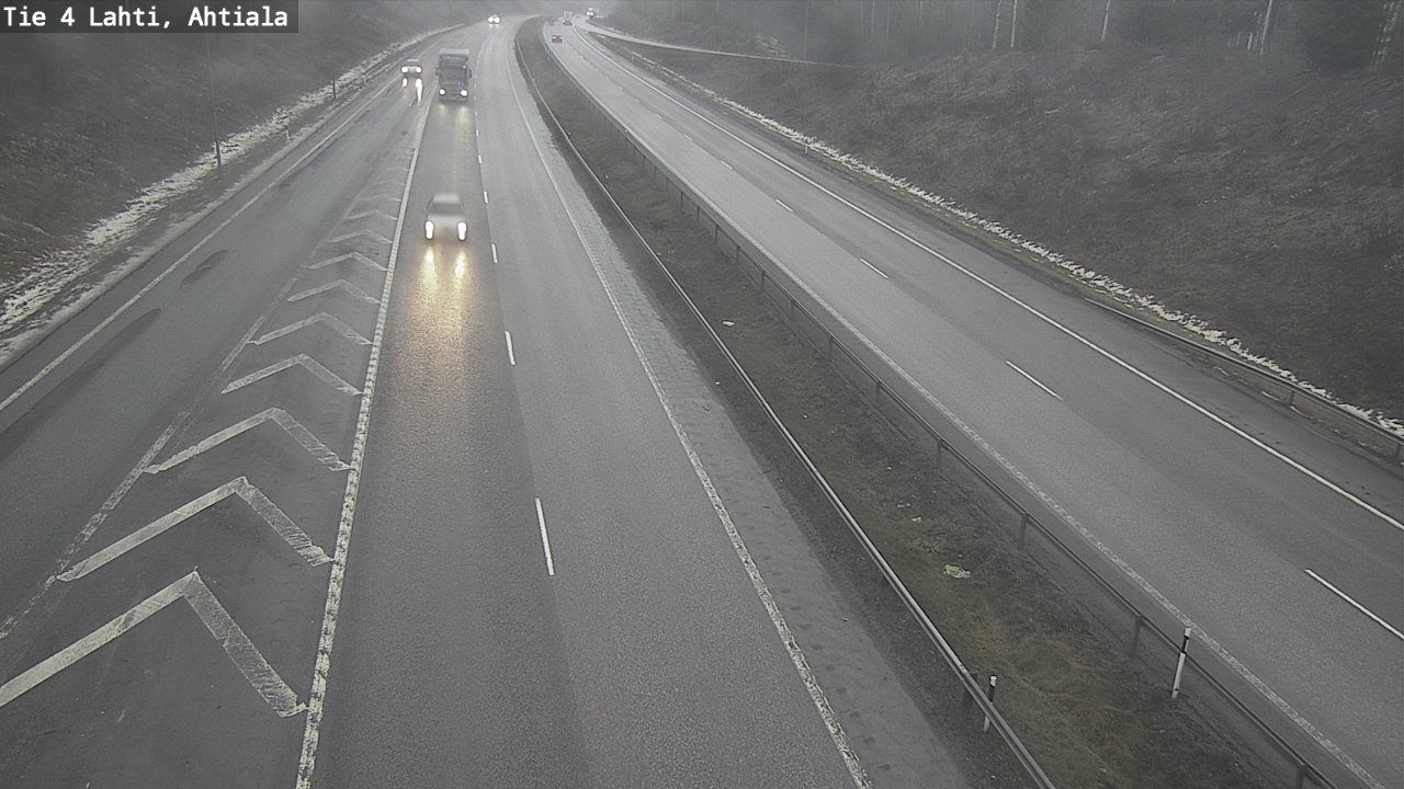 Weather Camera Image Väg 4 Lahti,, Lahti, Päijät-Häme