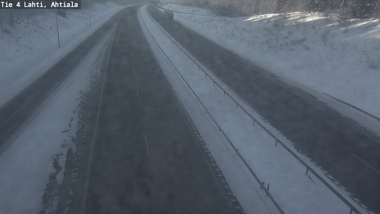 Weather Camera Image Väg 4 Lahti,, Lahti, Päijät-Häme