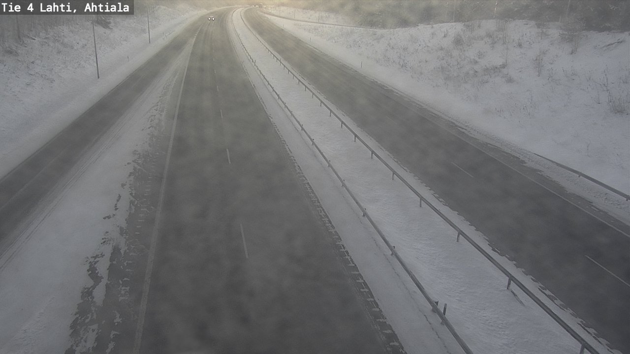 Weather Camera Image Väg 4 Lahti,, Lahti, Päijät-Häme