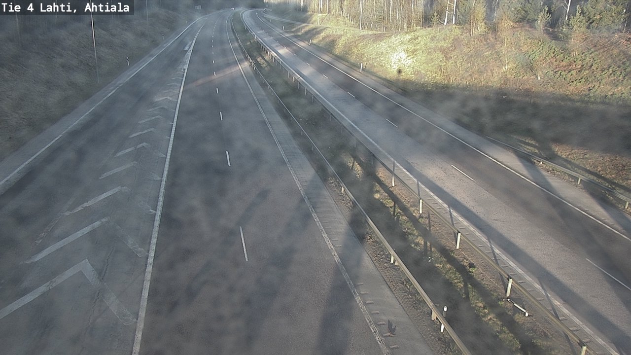 Weather Camera Image Väg 4 Lahti,, Lahti, Päijät-Häme