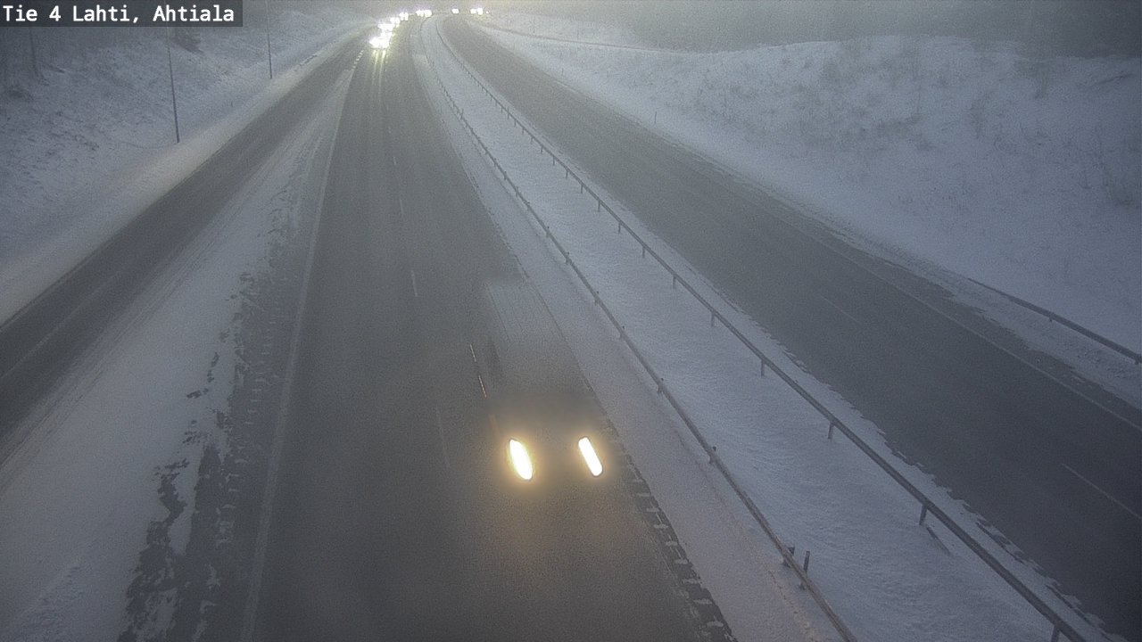 Weather Camera Image Väg 4 Lahti,, Lahti, Päijät-Häme