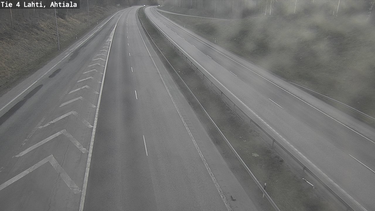 Weather Camera Image Väg 4 Lahti,, Lahti, Päijät-Häme