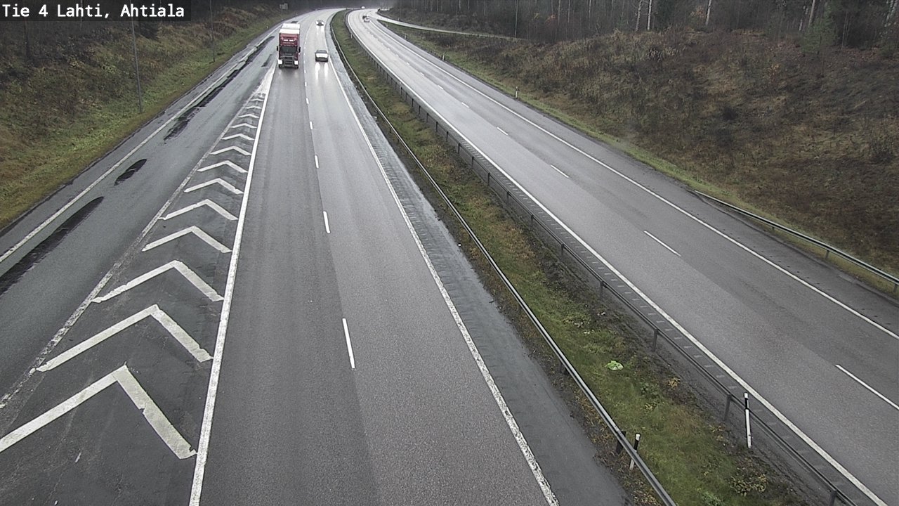 Weather Camera Image Väg 4 Lahti,, Lahti, Päijät-Häme