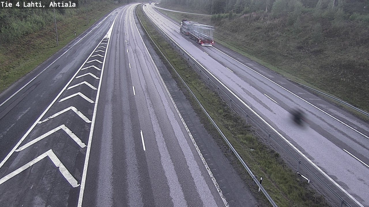 Weather Camera Image Väg 4 Lahti,, Lahti, Päijät-Häme