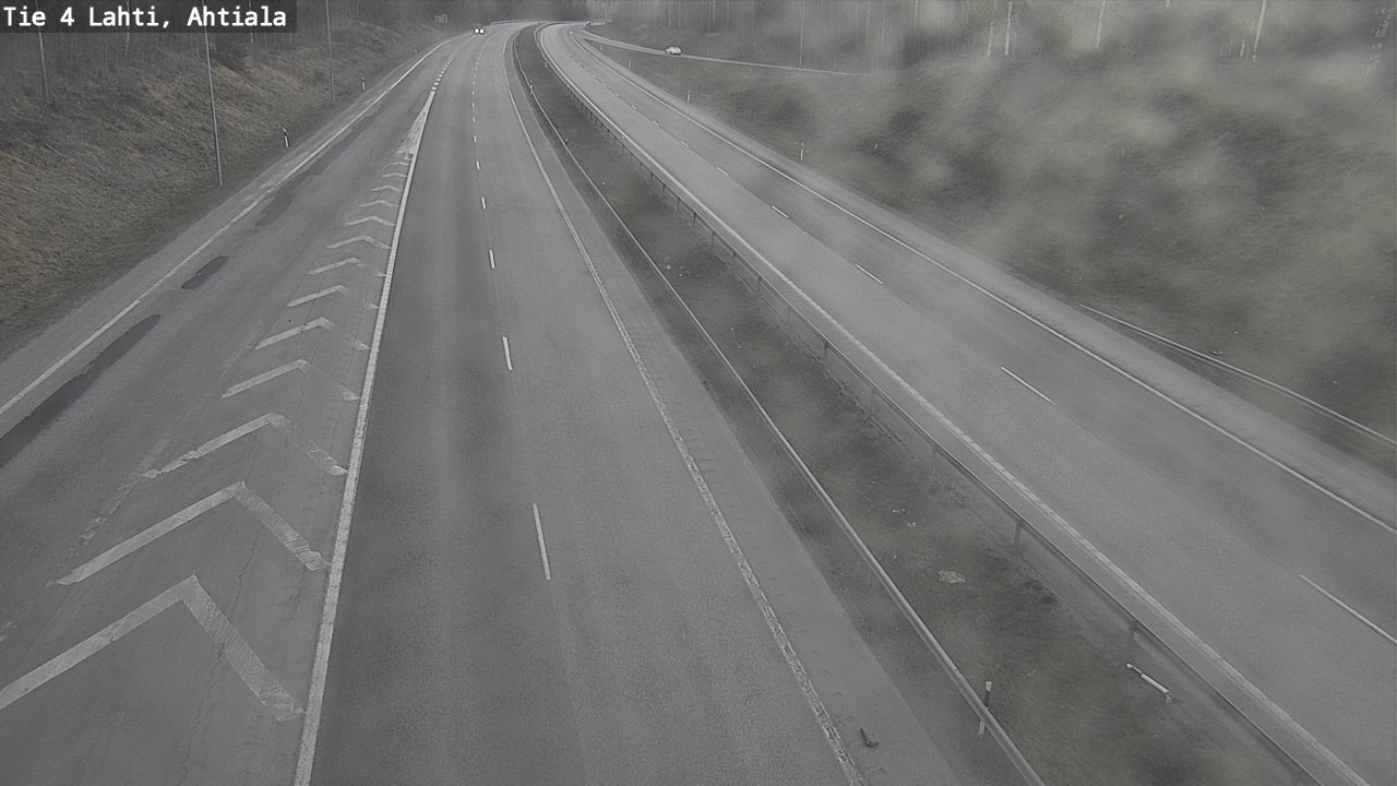 Weather Camera Image Väg 4 Lahti,, Lahti, Päijät-Häme
