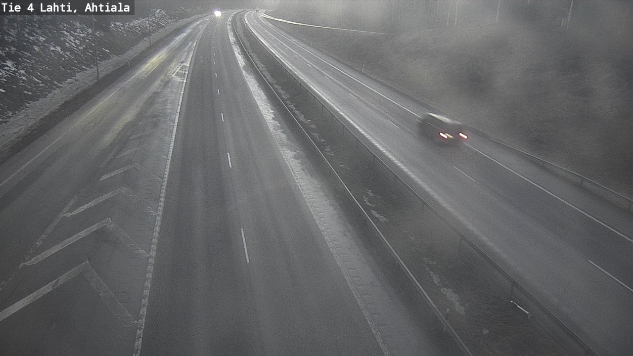 Weather Camera Image Road 4 Lahti, Ahtiala, Lahti, Päijät-Häme