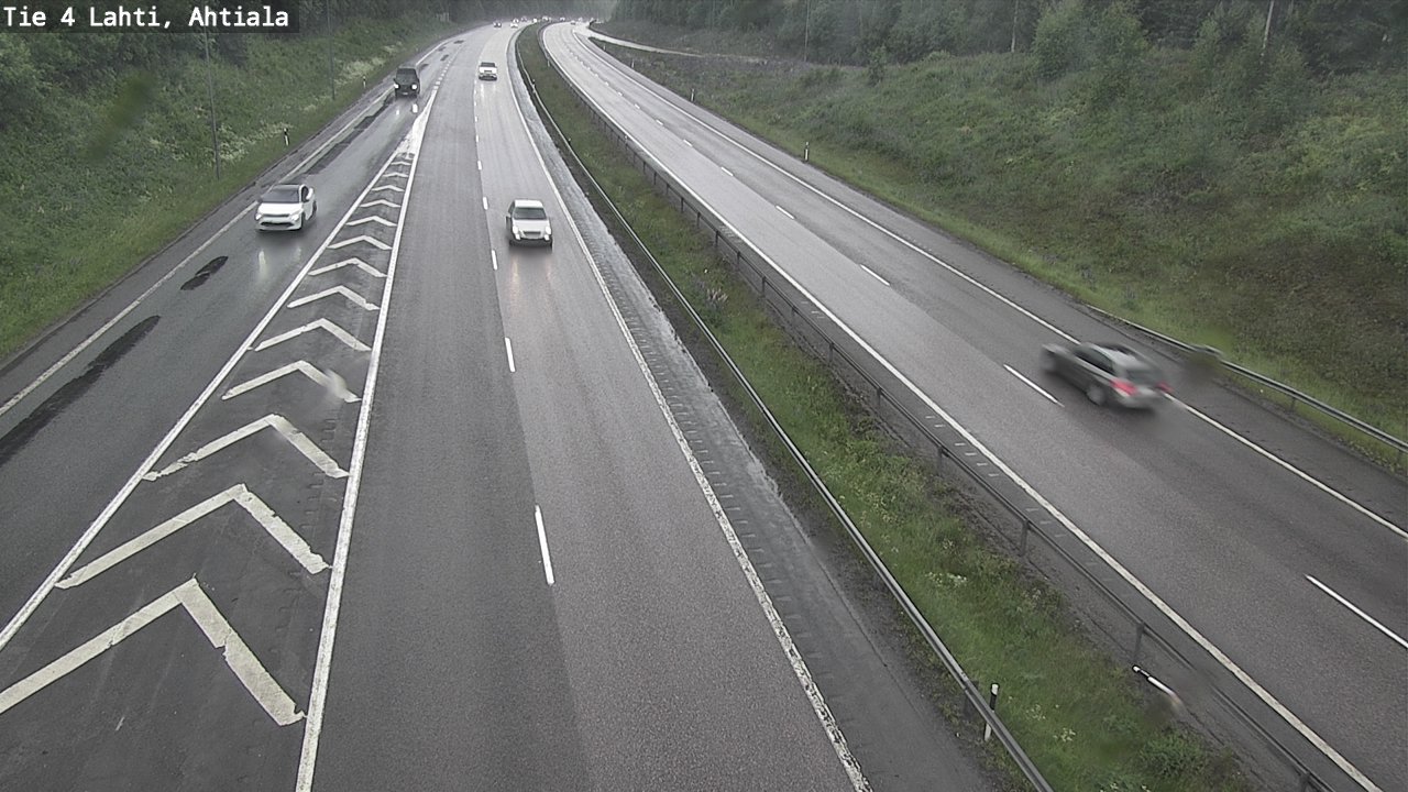 Weather Camera Image Väg 4 Lahti,, Lahti, Päijät-Häme