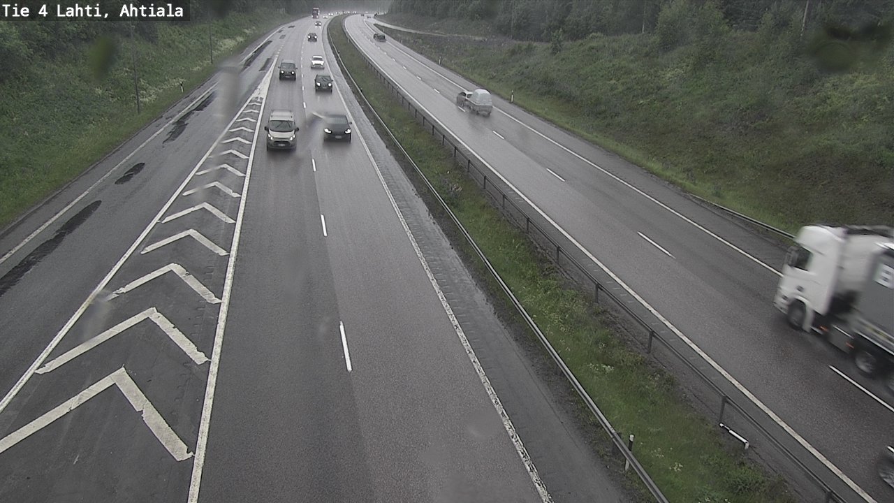 Weather Camera Image Väg 4 Lahti,, Lahti, Päijät-Häme