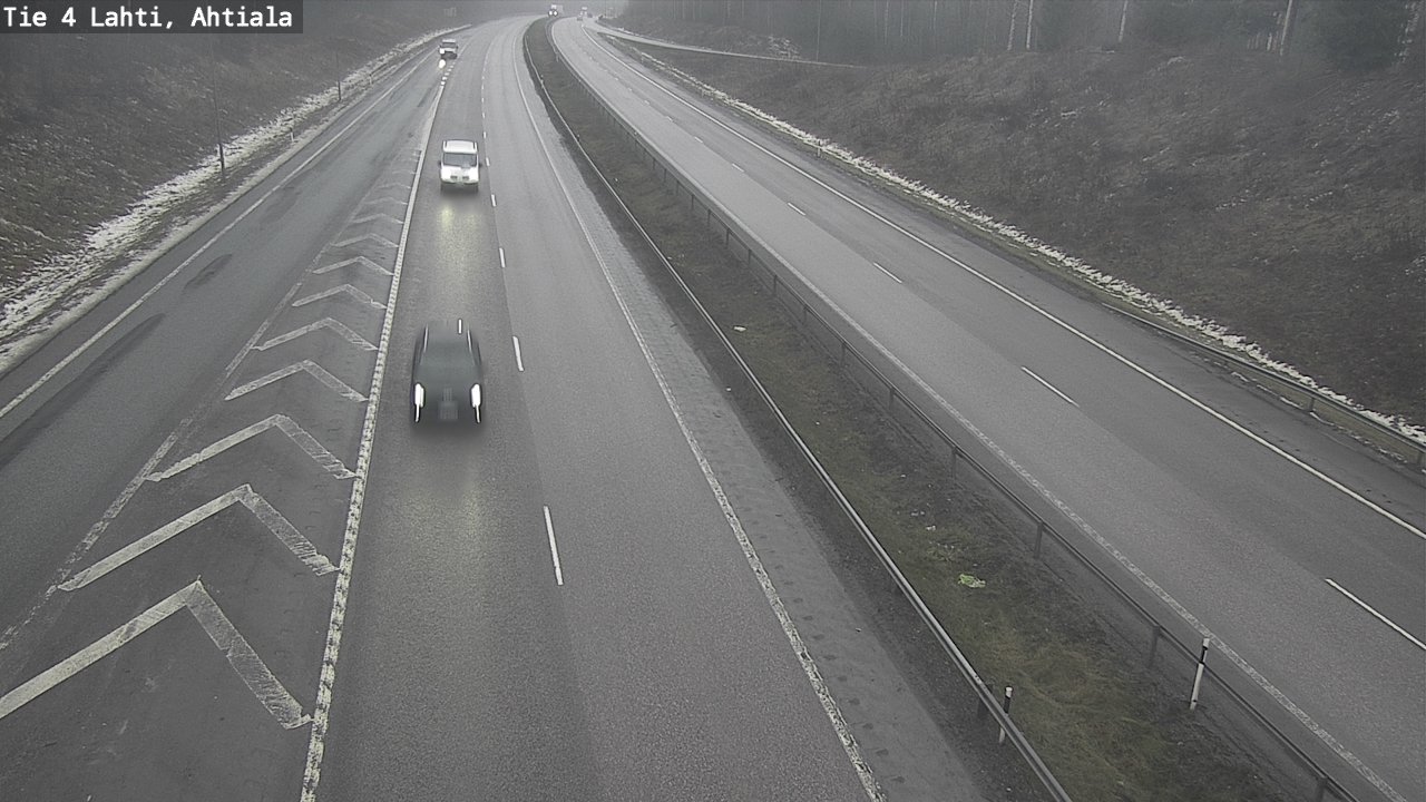 Weather Camera Image Väg 4 Lahti,, Lahti, Päijät-Häme