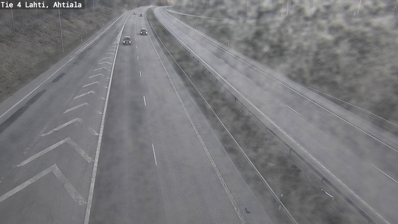 Weather Camera Image Väg 4 Lahti,, Lahti, Päijät-Häme