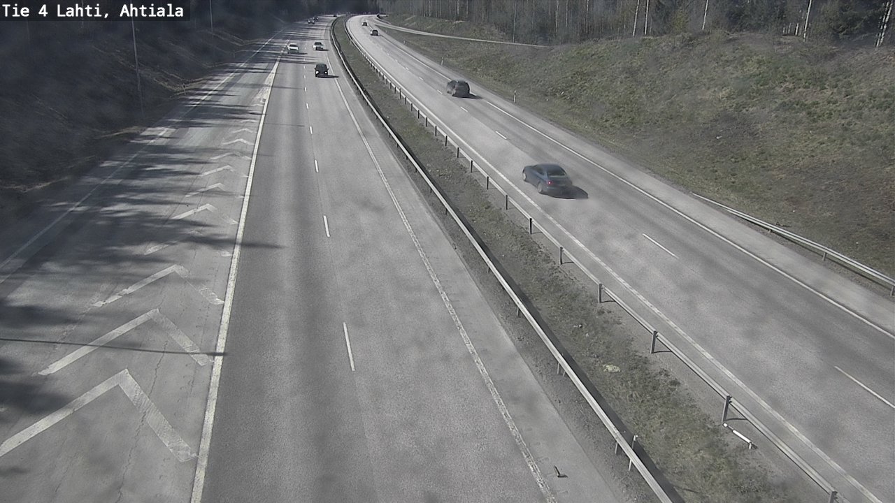 Weather Camera Image Väg 4 Lahti,, Lahti, Päijät-Häme