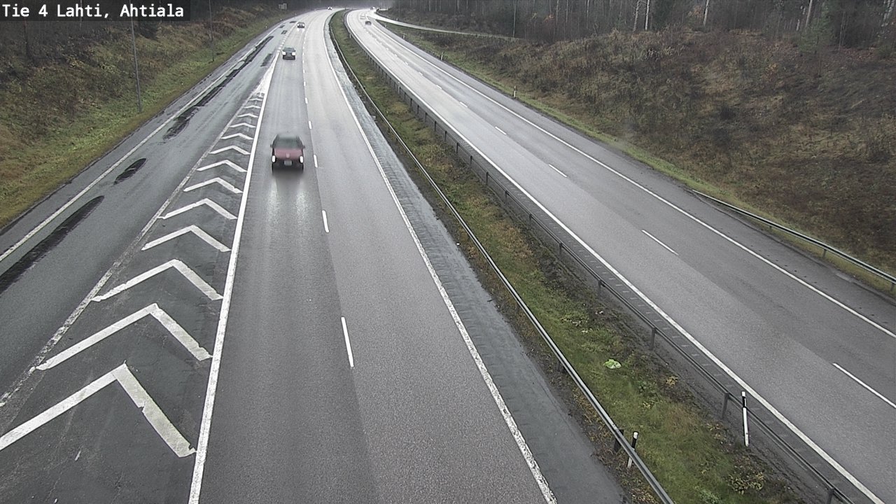 Weather Camera Image Väg 4 Lahti,, Lahti, Päijät-Häme