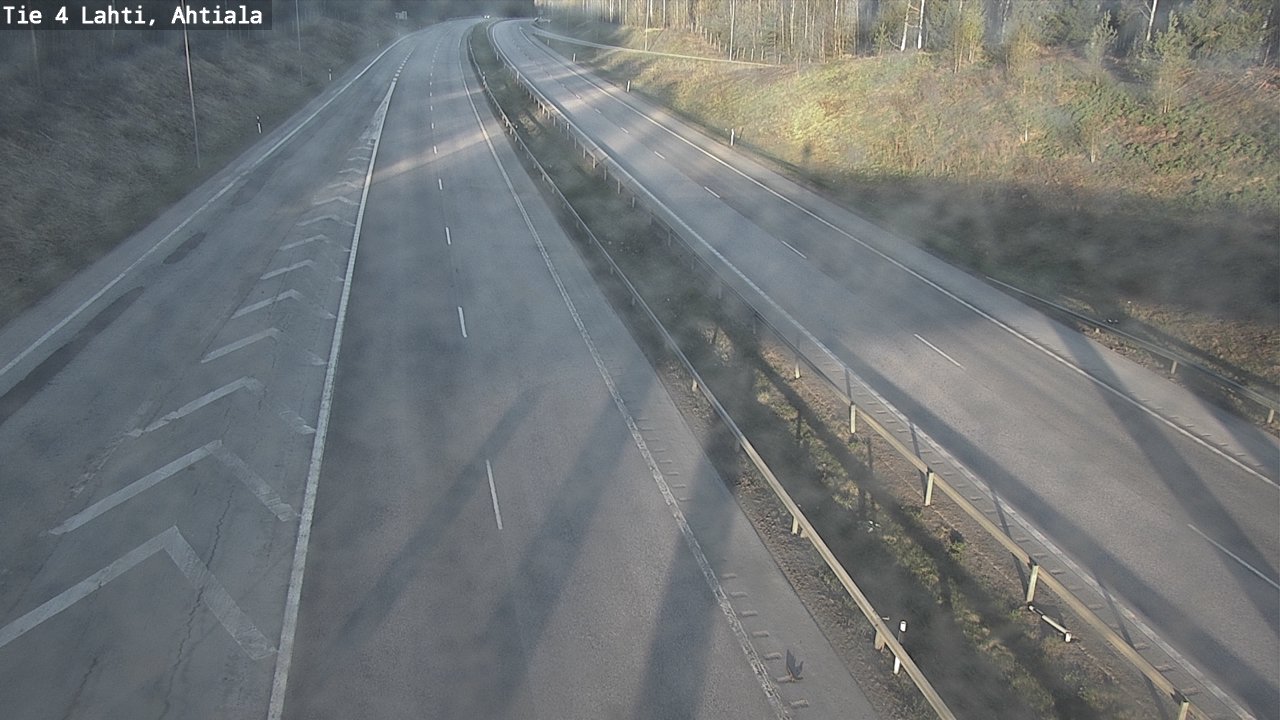 Weather Camera Image Road 4 Lahti, Ahtiala, Lahti, Päijät-Häme