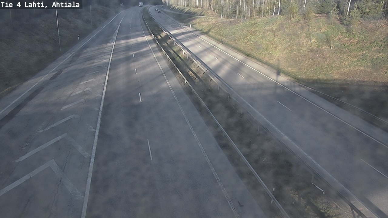 Weather Camera Image Road 4 Lahti, Ahtiala, Lahti, Päijät-Häme