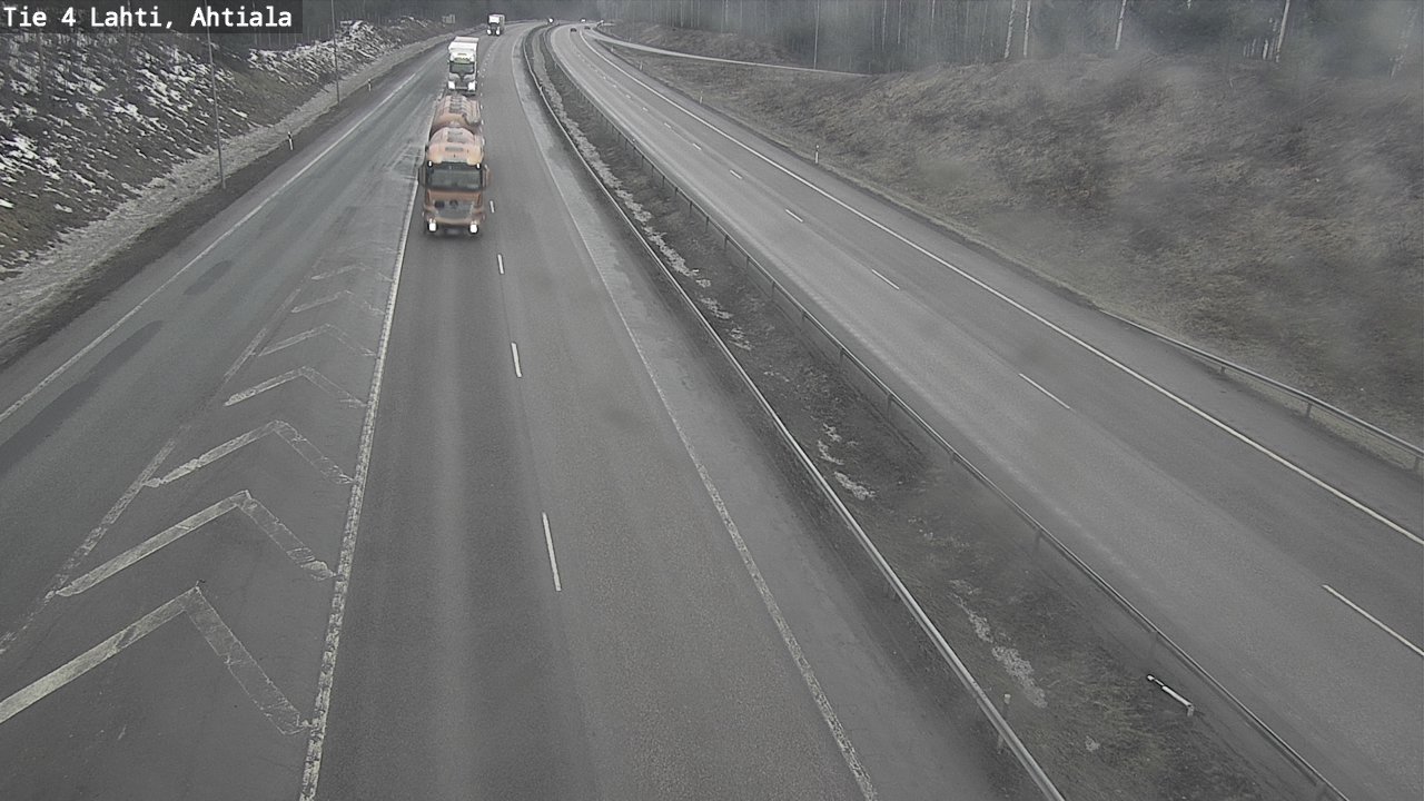 Weather Camera Image Road 4 Lahti, Ahtiala, Lahti, Päijät-Häme
