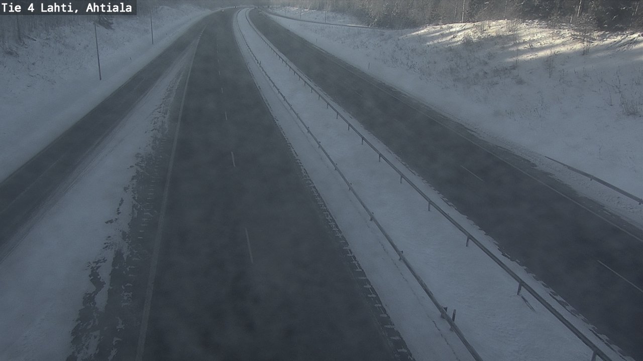 Weather Camera Image Väg 4 Lahti,, Lahti, Päijät-Häme