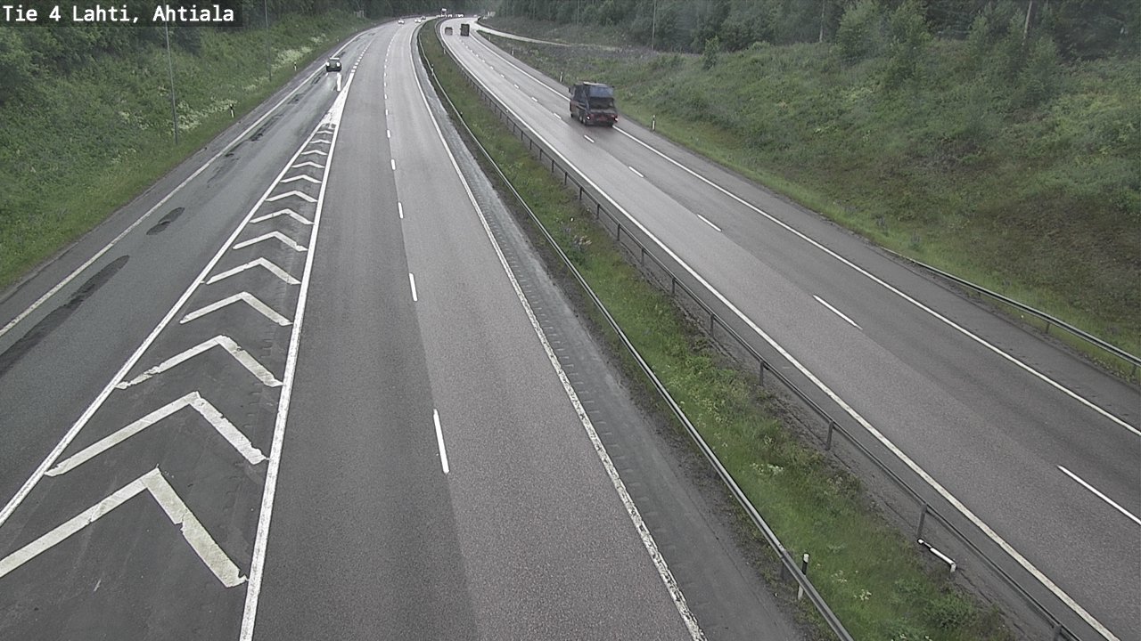 Weather Camera Image Väg 4 Lahti,, Lahti, Päijät-Häme