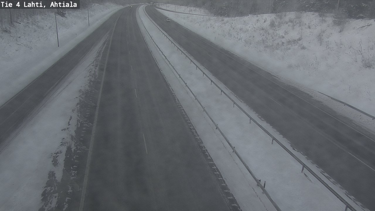 Weather Camera Image Väg 4 Lahti,, Lahti, Päijät-Häme